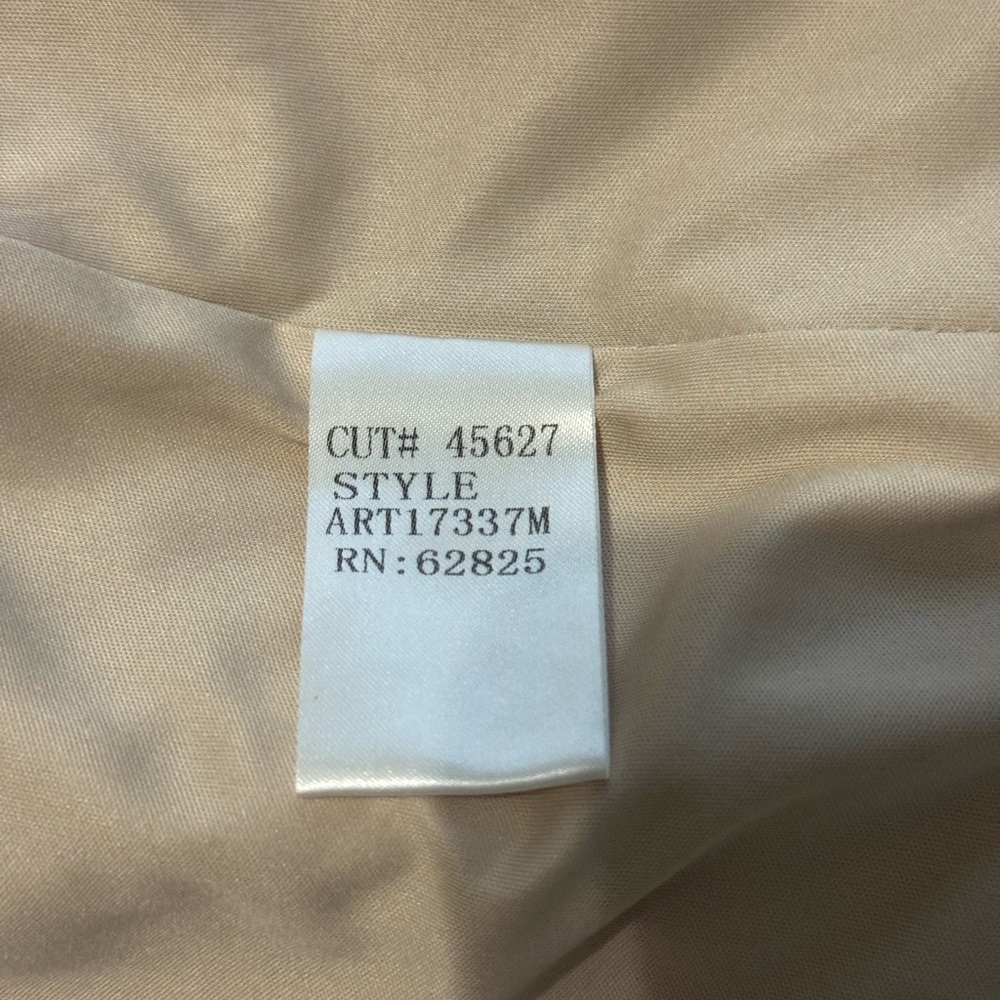 NEW Tadashi Shoji HEDY OFF-THE-SHOULDER ILLUSION DRESS Light Green Size 10 $349 - Picture 11 of 12